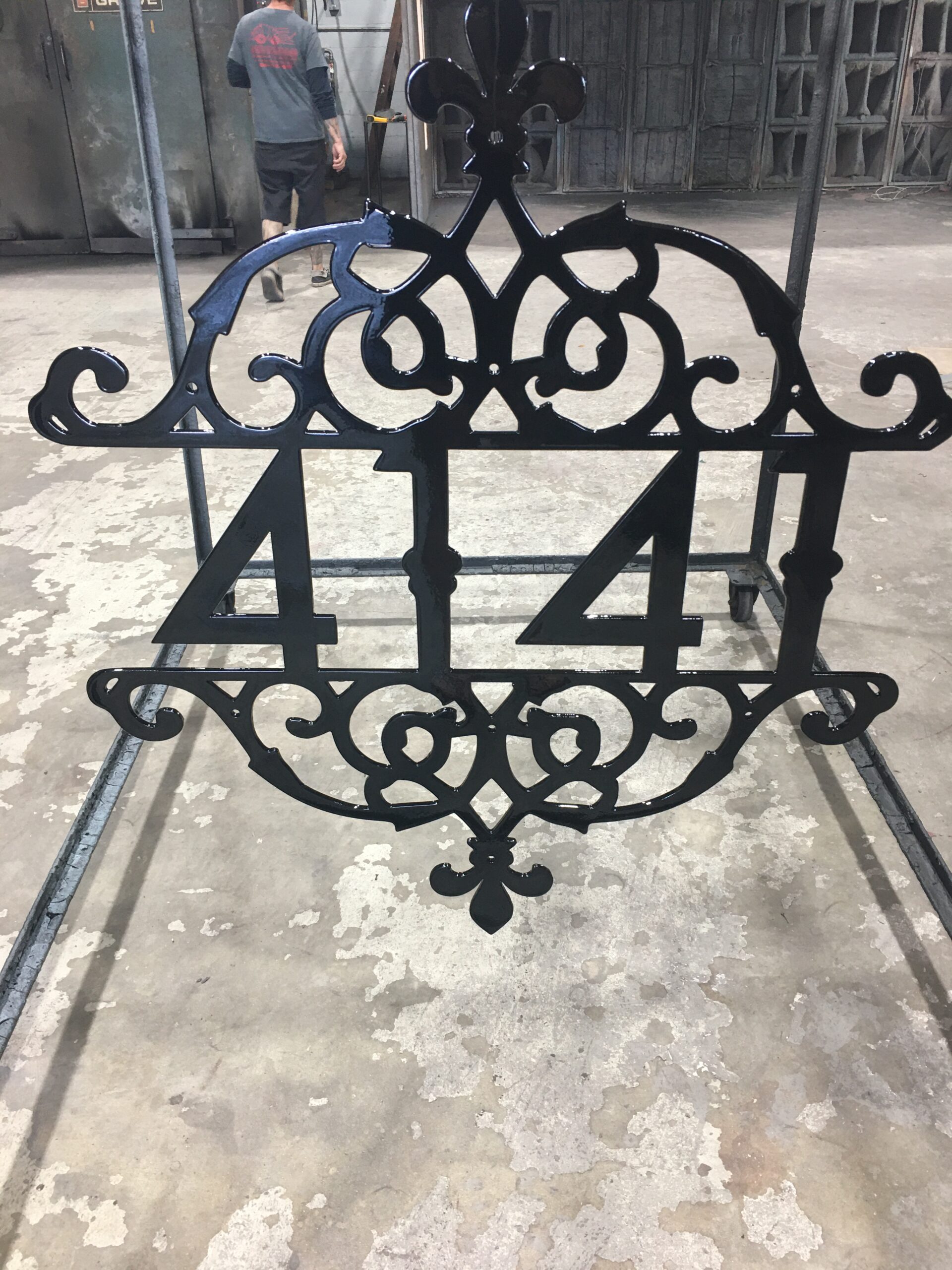 Powder Coat Sign