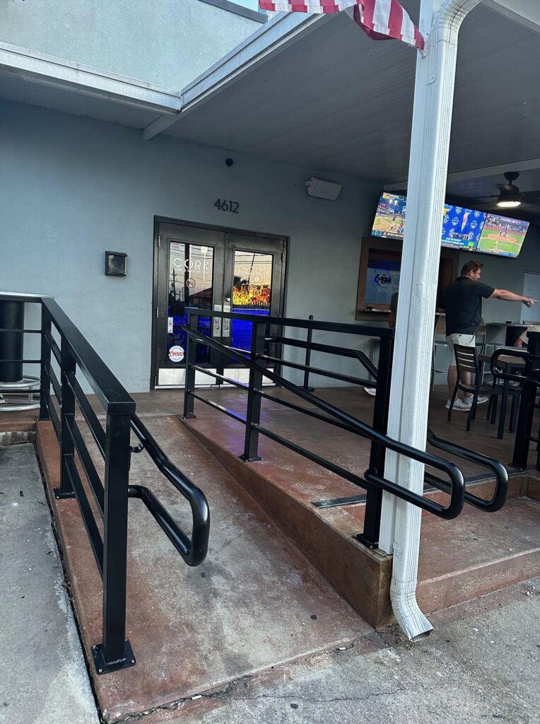 Our Latest Build: Powder Coated Steel Railings in New Orleans - Powder coating new orleans - armadillo automotive - handrails powder coating