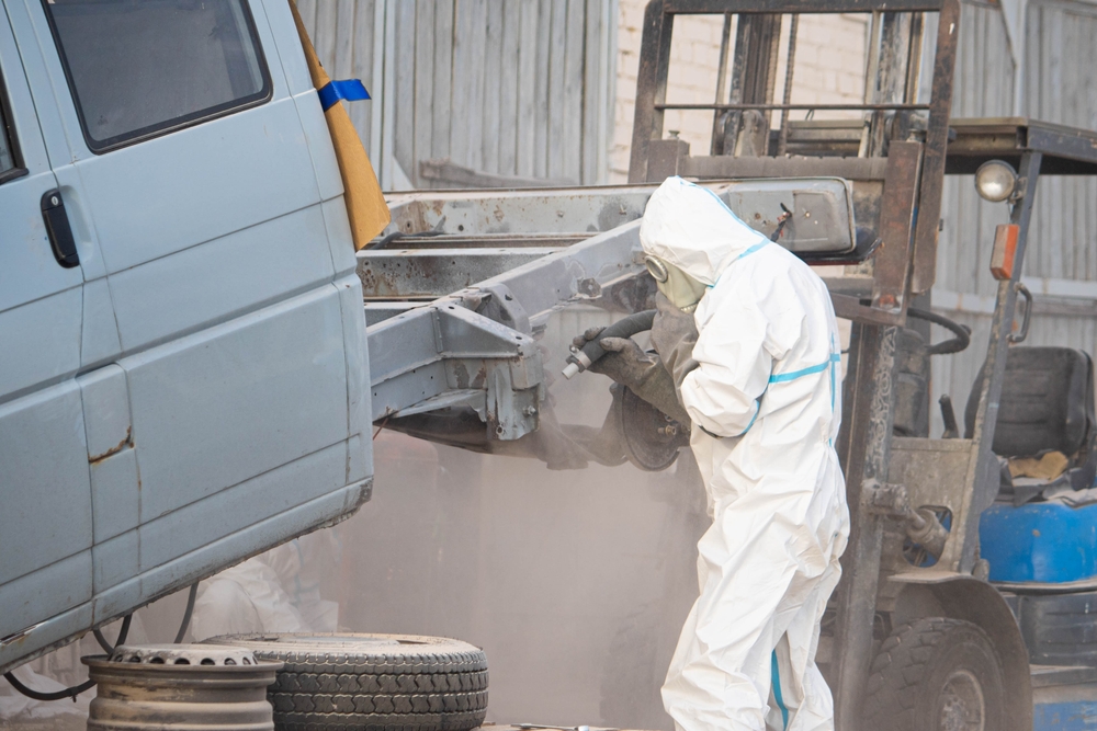 sandblasting services in kenner - armadillo automotive