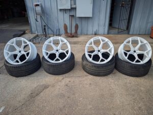Can Powder Coating Restore Old or Damaged Wheels - powder coating in kenner - armadillo automotive